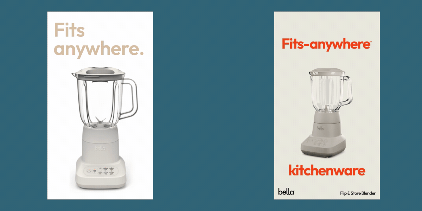 Pitch concept vs final result