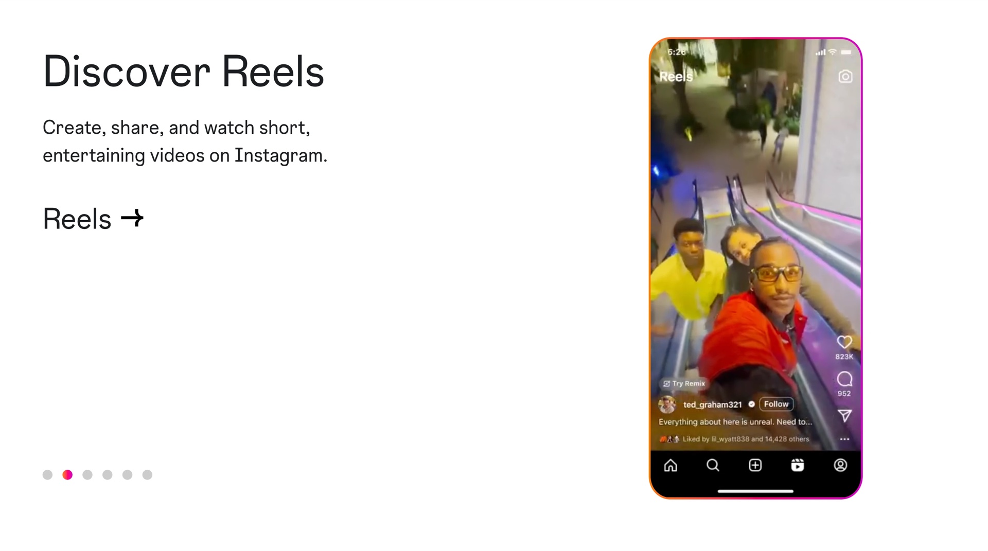 about.instagram.com — Discover Reels
