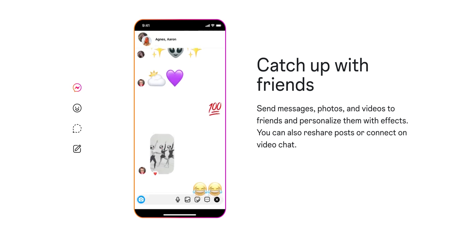 about.instagram.com — Catch up with friends